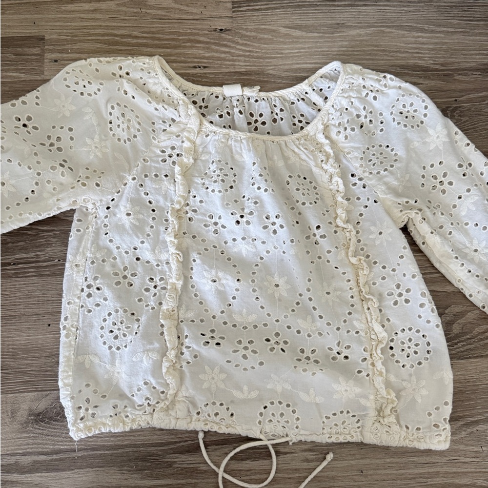 Joey Eyelet Top